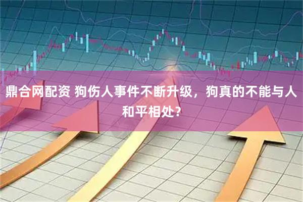 鼎合网配资 狗伤人事件不断升级，狗真的不能与人和平相处？